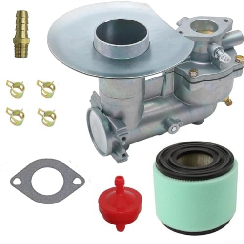 Durashmall Vergaser-Kit mit Luftfilter für 392587 391065 391074 391992 394745 Rasenmäher-Teile Metallkonstruktion verbesserte Kraftstoffeffizienz von Durashmall