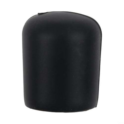 Elastische Silikon-Endkappenabdeckung für Angelrutengriff mit Entwässerungslöchern, Schutzhülle, passend für Rutendurchmesser 22 32 mm (L schwarz) von Durashmall