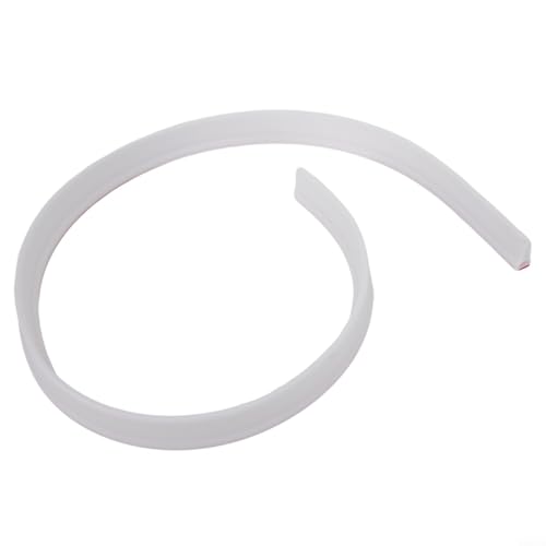 Flexibler 1 m PVC-Dusch-Wasserbarriere-Dichtungsstreifen für Badezimmer, um Wasser zu speichern und Auslaufen in schwunglosen Duschen zu verhindern von Durashmall
