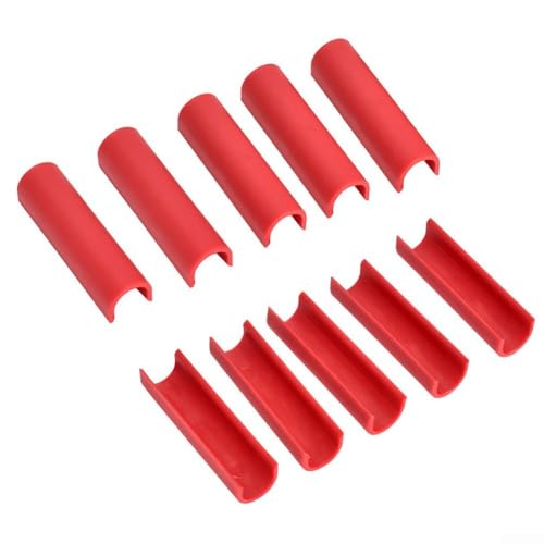 Fliesen-Padschneider-Zubehör, 10 Schutzhüllen für verbesserte Leistung und Sicherheit beim Schneiden von Fliesen (10 Stück schwarz) von Durashmall