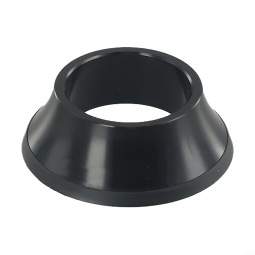 Headset-Abdeckung für 28 6 mm Fahrradgabel, leichte Aluminiumlegierung (schwarz) von Durashmall
