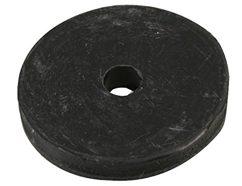 Duratool D02101 Wasserhahn-Unterlegscheibe, Gummi, 1,9 cm, Schwarz, 10 Stück von Duratool