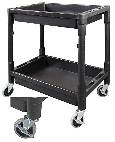 Duratool D03236 Rollwagen aus Polypropylen, robust von Duratool