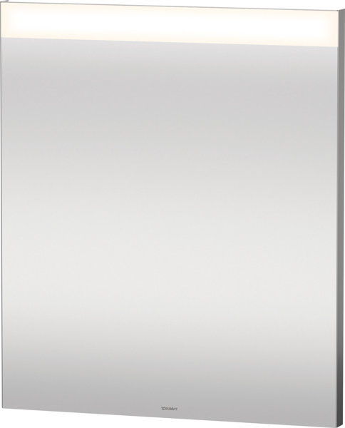 Duravit Better Spiegel mit Beleuchtung, mit Sensorschaltung, LED Randlichtfeld oben, Länge: 600mm von Duravit AG