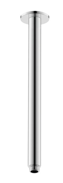 Duravit Brausearm Deckenanschluss 325 mm, runde Rosette, Farbe: Chrom von Duravit AG