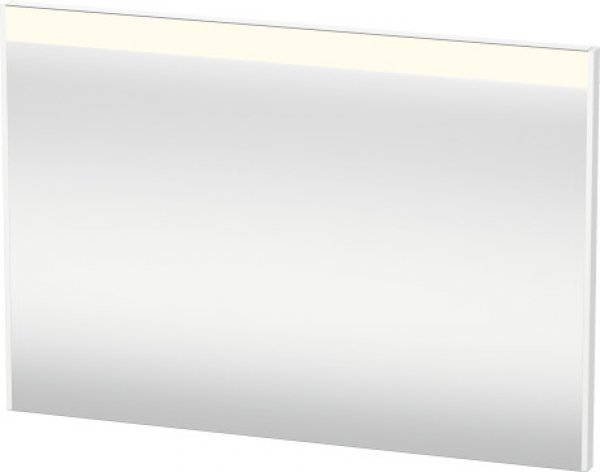 Duravit Brioso Spiegel 102,0 x 4,5 cm mit LED- Beleuchtung, inkl. Spiegelheizung, Farbe (Front/Korpus): Betongrau Matt Dekor, Griff Betongrau Matt von Duravit AG