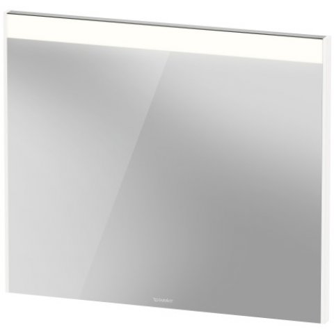 Duravit Brioso Spiegel 82,0 x 3,5 cm mit LED- Beleuchtung, Farbe (Front/Korpus): Taupe Matt Dekor, Griff Taupe Matt von Duravit AG