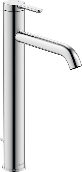 Duravit C.1 Einhebel-Waschtischmischer XL, mit Ablaufgarnitur, Ausladung 166mm, C110400010, Farbe: Chrom von Duravit AG