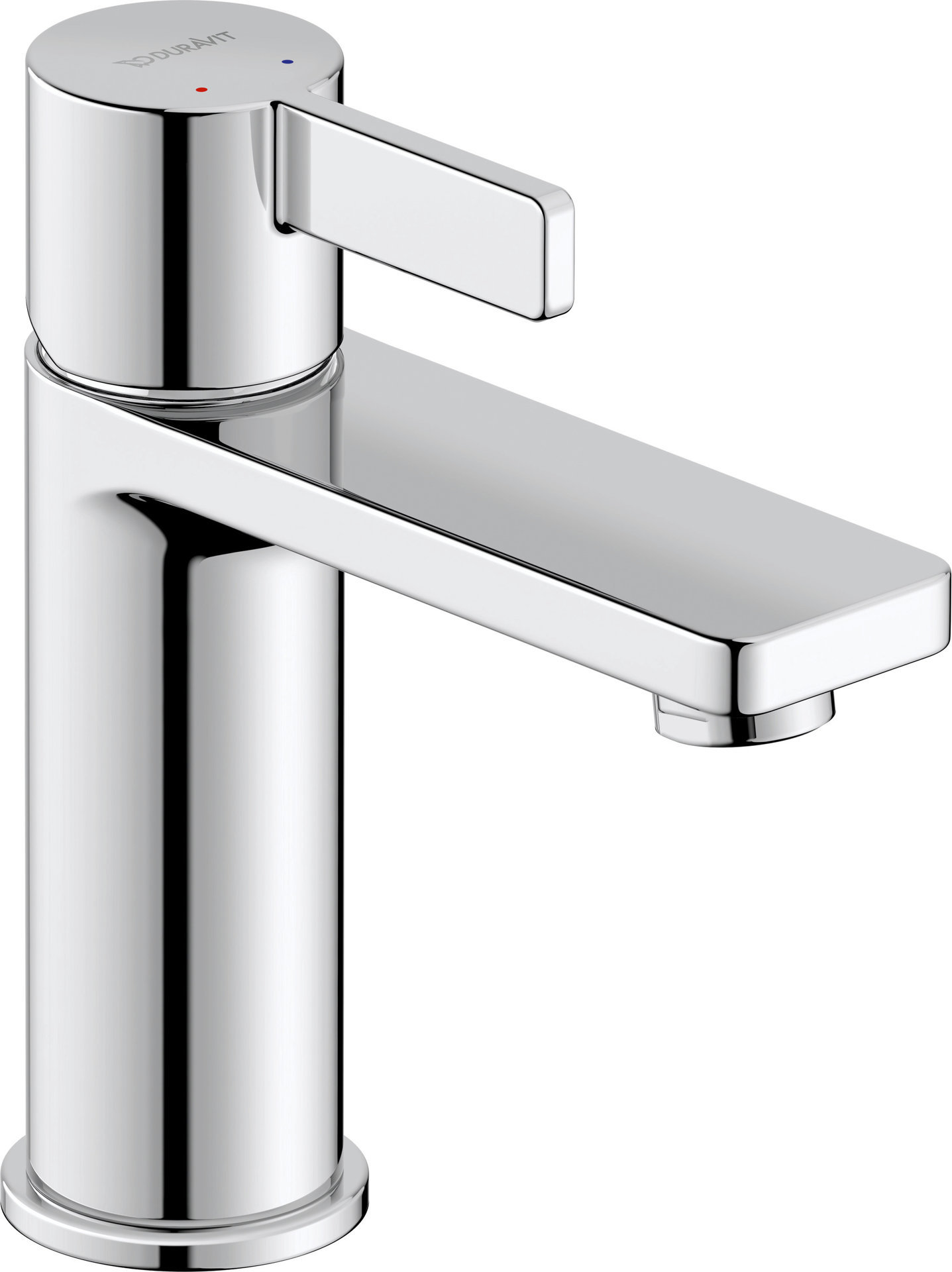 Duravit D-Neo Einhebel-Waschtischmischer M, Ausladung 109mm, ohne Ablaufgarnitur, DE1020002010 von Duravit AG