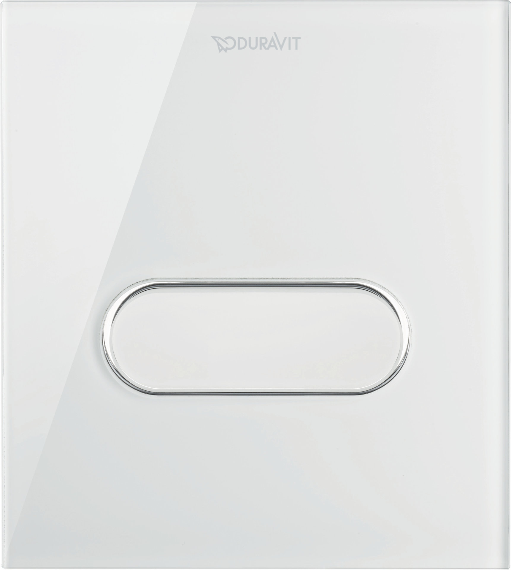 Duravit DuraSystem Betätigungsplatte A1 mechanisch für Urinal, 140,5x157 mm, Glas weiß, WD5005012000 von Duravit AG