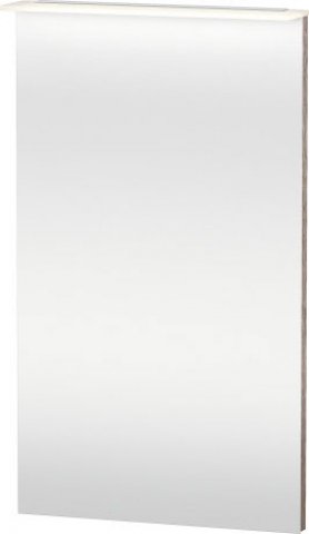 Duravit Happy D.2 Spiegel mit Beleuchtung, 500 mm, Farbe: Amerikanischer Nussbaum Echtholzfurnier - H2749101313 von Duravit AG
