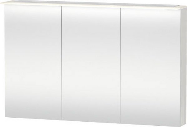 Duravit Happy D.2 Spiegelschrank 1200mm, 7596, 3 Türen, Farbe (Front/Korpus): Eiche Dunkel gebürstet Echtholzfurnier von Duravit AG