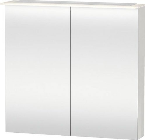 Duravit Happy D.2 Spiegelschrank 800mm 7594, 2 Türen, Farbe (Front/Korpus): Weiß Hochglanz Dekor von Duravit AG