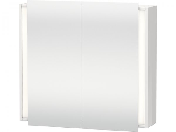 Duravit Ketho Spiegelschrank 7531, 1 Doppelspiegeltür, 800mm, Farbe (Front/Korpus): Weiß Hochglanz Dekor von Duravit AG
