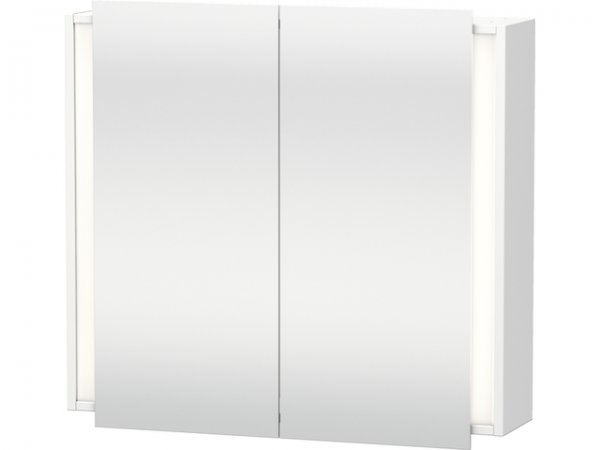 Duravit Ketho Spiegelschrank 7531, 1 Doppelspiegeltür, 800mm, Farbe (Front/Korpus): Weiß Matt Dekor von Duravit AG