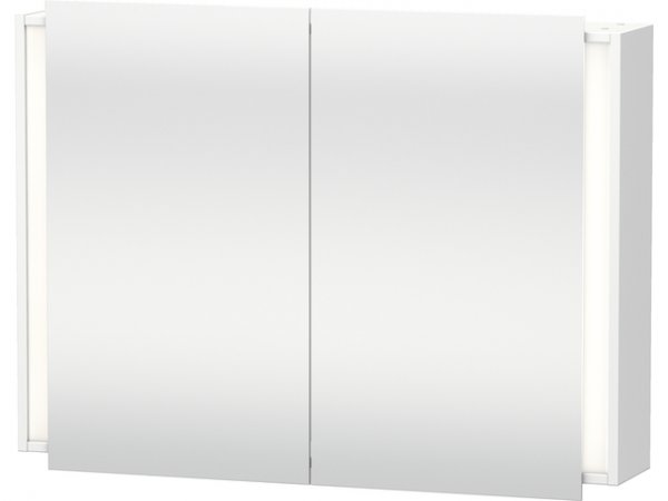 Duravit Ketho Spiegelschrank 7532, 1 Doppelspiegeltür, 1000mm, Farbe (Front/Korpus): Weiß Matt Dekor von Duravit AG