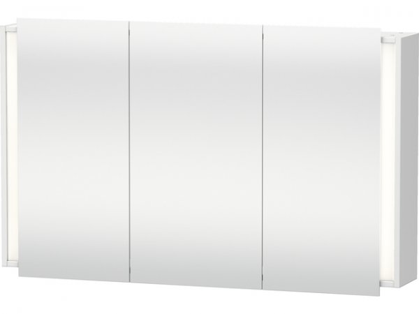 Duravit Ketho Spiegelschrank 7533, 1 Doppelspiegeltür und 1 Spiegeltür, 1200mm, Farbe (Front/Korpus): Weiß Matt Dekor von Duravit AG