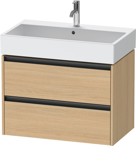 Duravit Ketho.2 Waschtischunterbau, 784x440x460mm, für Vero Air 235080, K252770, Farbe: Eiche Natur von Duravit AG