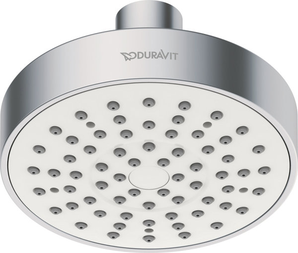 Duravit Kopfbrause 1jet 100, chrom, UV0660022010, Farbe: Chrom von Duravit AG