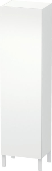 Duravit L-Cube Hochschrank, Breite 500mm, Tiefe 363mm, 1 Tür, Anschlag links, Farbe: Pine Silver Dekor von Duravit AG