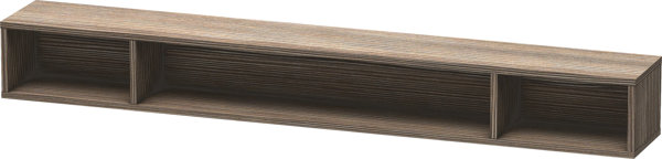 Duravit L-Cube Regalelement, Breite 1000mm, Tiefe 140mm, horizontal, 3 Fächer, Farbe: Pine Terra Dekor von Duravit AG