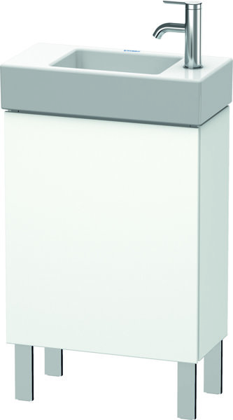 Duravit L-Cube Waschtischunterbau stehend 48,0 x 24,0 cm, 1 Tür, 1 Glasfachboden, für Vero Air 072450 LC6751L, Farbe: Jade Hochglanz Lack - LC6751L0303 von Duravit AG