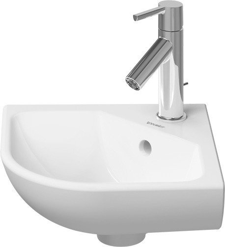 Duravit ME by Starck Waschtisch Eck-Handwaschtisch 430 mm, Farbe: Weiß von Duravit AG