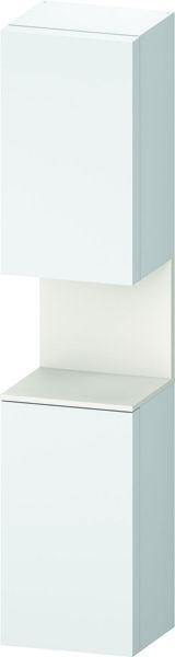 Duravit Qatego Hochschrank, Türanschlag rechts, 400x360x1760mm, Nische Weiß Supermatt, QA1346R84, Farbe: Weiß Matt von Duravit AG