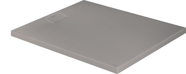 Duravit Stonetto Duschwanne, Quadrat, DuraSolid Q, 1200 x 1000 mm,, Farbe: Beton Grau von Duravit AG