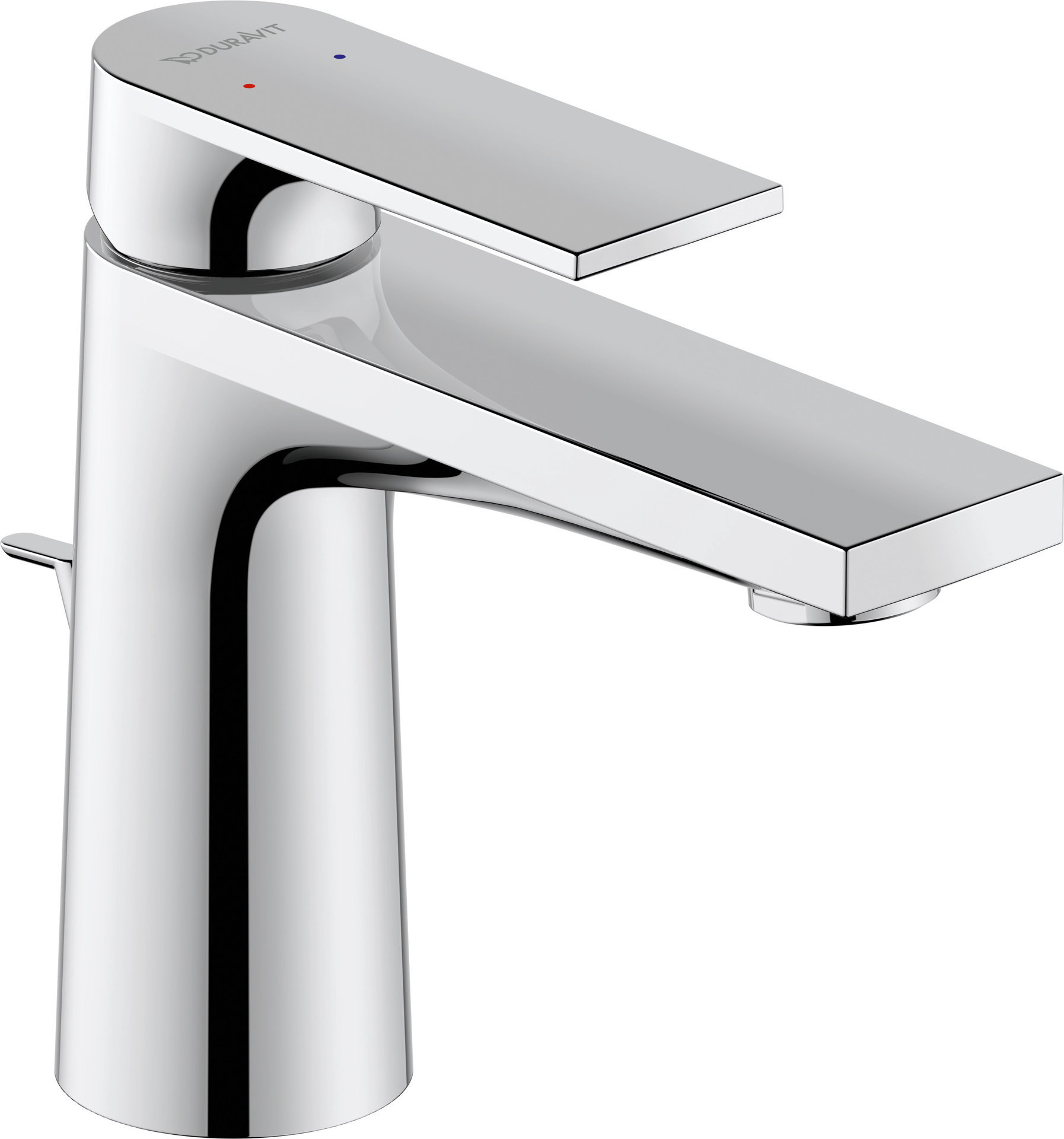 Duravit Tulum S Waschtischmischer, mit Ablaufgarnitur, Ausladung 110mm, TU1010001010 von Duravit AG