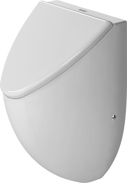 Duravit Urinal Fizz, Zulauf von hinten absaugend, für Deckel, weiss, Farbe: Weiß - 0823350000 von Duravit AG