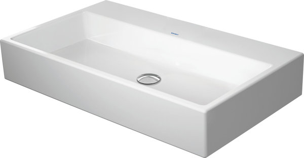 Duravit Vero Air Möbelwaschtisch 80x47cm, ohne Überlauf, mit Hahnlochbank, ohne Hahnloch, Farbe: Weiß von Duravit AG