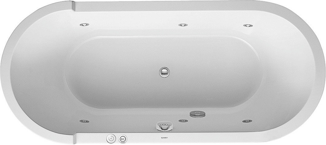 Duravit Whirlpool Oval Starck 1800x800mm, Jetsystem von Duravit AG