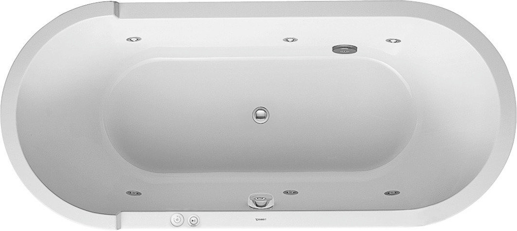 Duravit Whirlpool Oval Starck 1800x800mm freistehend Jetsystem von Duravit AG