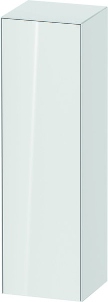 Duravit White Tulip Halbhochschrank, Breite 400 x Tiefe 360mm, 1 Tür Anschlag links Tip-on Öffnung, WT1332L, Farbe: Korpus: Graphit Seidenmatt, Front: Eiche Natur Massiv - WT1332LH558 von Duravit AG