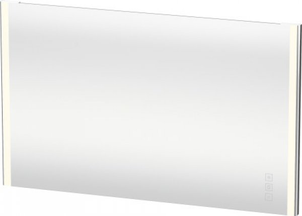 Duravit XSquare Spiegel mit LED- Beleuchtung 130,0x3,3 cm - XS701500000 von Duravit AG