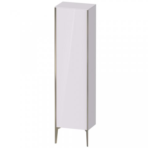 Duravit XViu XV1336 Hochschrank stehend, 500x360 mm, Höhe 1770 mm, 1 Tür Anschlag links, Farbe (Front/Korpus): champagner matt/weißer flieder hgl von Duravit AG