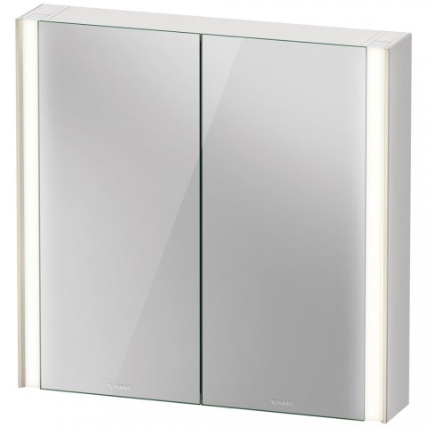 Duravit XViu XV7132 Spiegelschrank, 820x156 mm, 2 Spiegeltüren, "Sensor"-Version, Farbe (Front/Korpus): Champagner Matt / verspiegelt von Duravit AG