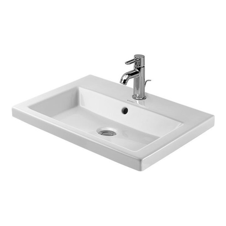 B-Ware Duravit Einbauwaschtisch Waschbecken Waschtisch 2 Nd Floor Weiß überlauf 600x430 B-Ware Duravit Einbauwaschtisch Waschbecken Waschtisch 2 Nd Floor Weiß überlauf 600x430 von Duravit