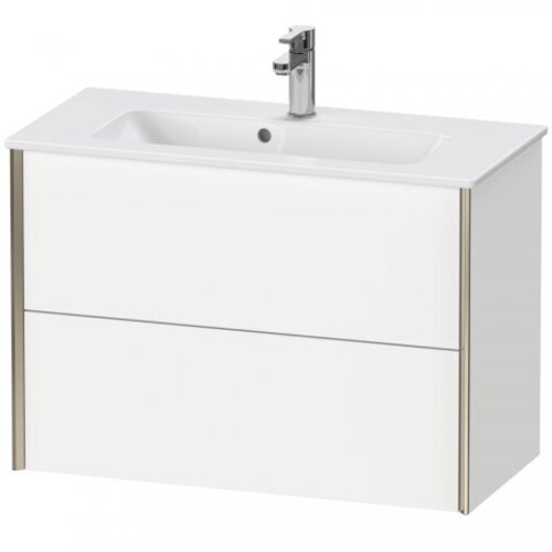 Durait XViu 4179 Waschtischunterbau wandhängend, 2 Schubkästen, für Waschtisch ME by Starck 234283, 810x390 mm, XV41790B111 von Duravit