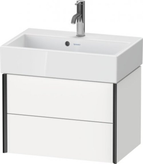 Durait XViu 4316 Waschtischunterbau wandhängend, 2 Schubkästen, für Waschtisch Vero Air 236860, 58,4x38,4 mm, XV43160B185 von Duravit