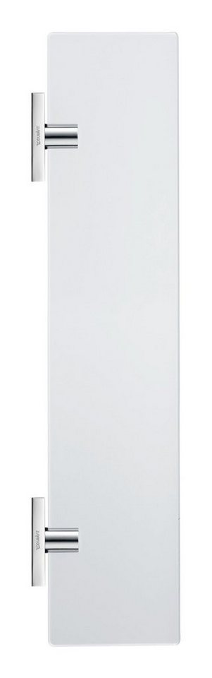 Duravit Ablageelement Karree, Glasablage 600 x 112 mm - Glas Matt/Chrom von Duravit