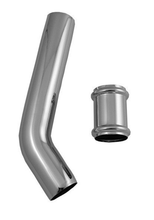 Duravit Ablaufbogen mit Doppelmuffe, chrom, 0050251000 von Duravit