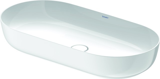 Duravit Luv Aufsatzbecken Weiß Hochglanz, 800 mm - 0379800000 0379800000 von Duravit