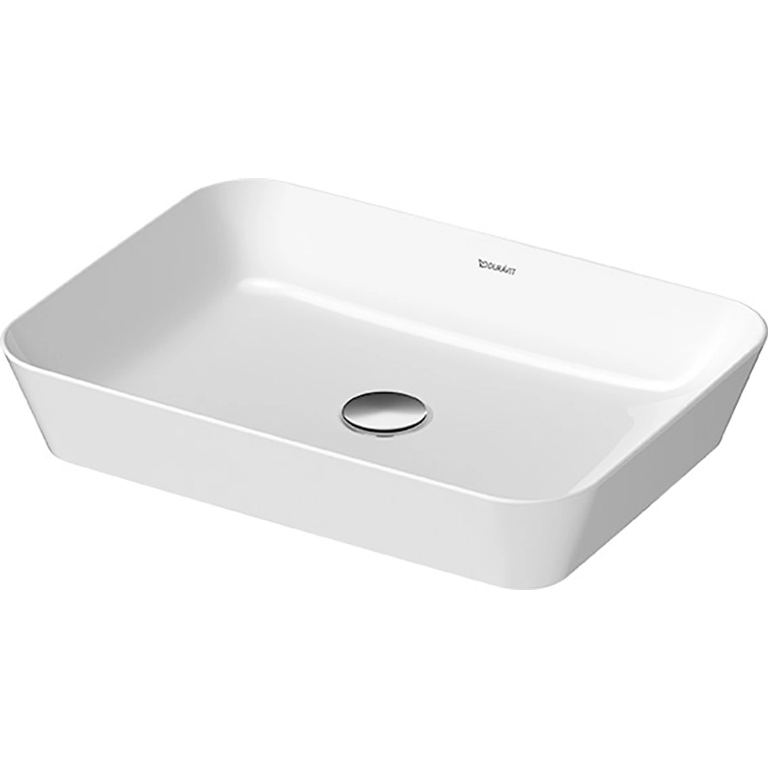 Duravit Aufsatzwaschbecken Cape Cod 55 cm Weiß seidenmatt WonderGliss von DURAVIT