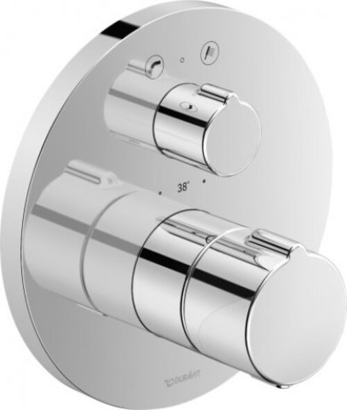 Duravit B.1 Wannenthermostat UP, Grundkörper, Umstellung Wanne/ Handbrause, mit Ab- und Umstellventil, Sicherungskombination, B15200018010 von Duravit