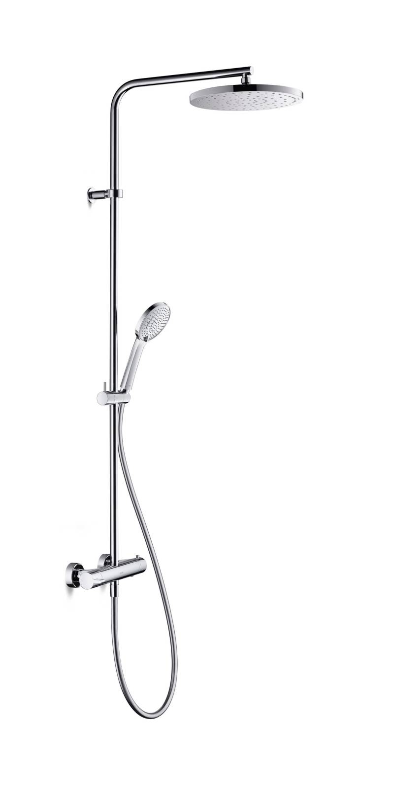 Duravit B.2 Shower System mit Brausethermostat, Kopfbrause 200 mm, Handbrause 97 mm, B24280008010 Duravit B.2 Shower System mit Brausethermostat, Kopfbrause 200 mm, Handbrause 97 mm, B24280008010 von Duravit