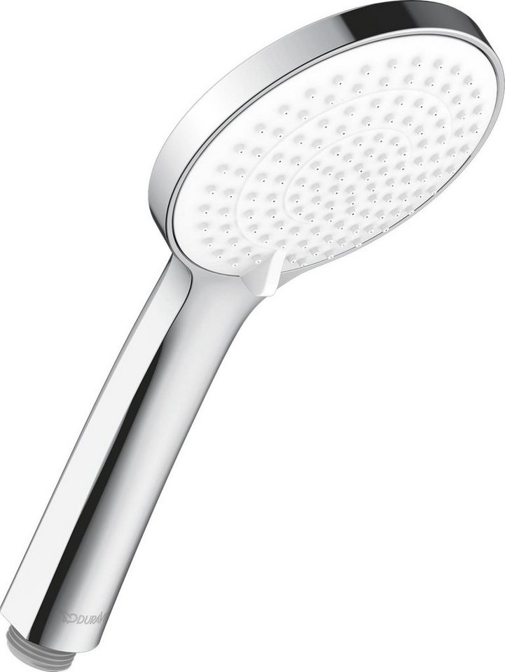 Duravit Badarmatur Handbrause 3jet 110 Duschbrause Duschkopf Silikonnoppen zur einfachen Reinigung von Duravit