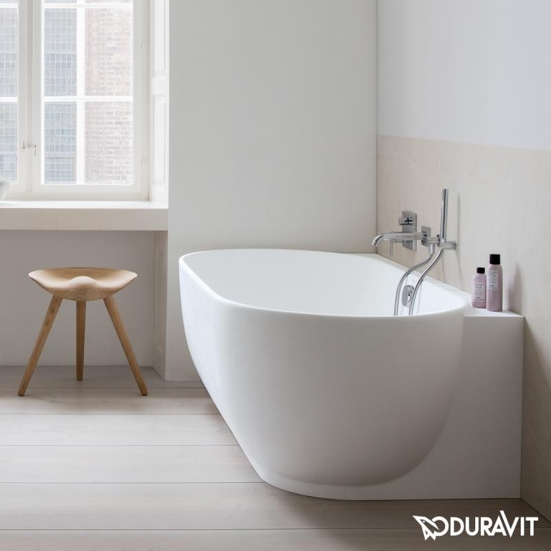 Duravit Luv Badewanne Weiß Matt 1850x950 mm - 700431000000000 700431000000000 von Duravit