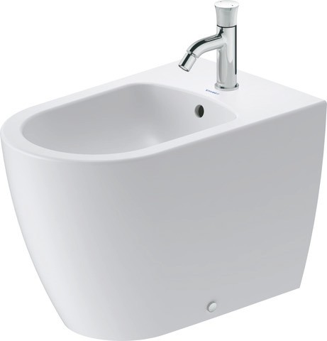 Duravit Bento Starck Box Stand Bidet Weiß Seidenmatt 600 mm - 2299103000 2299103000 von Duravit